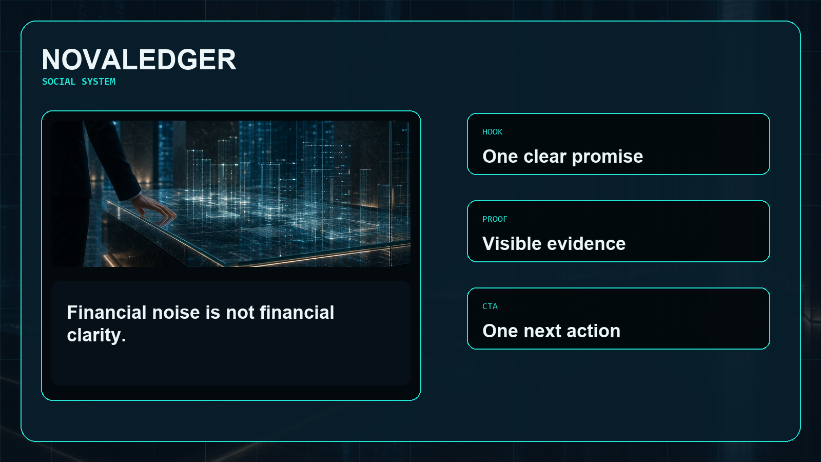 NOVALEDGER social direction