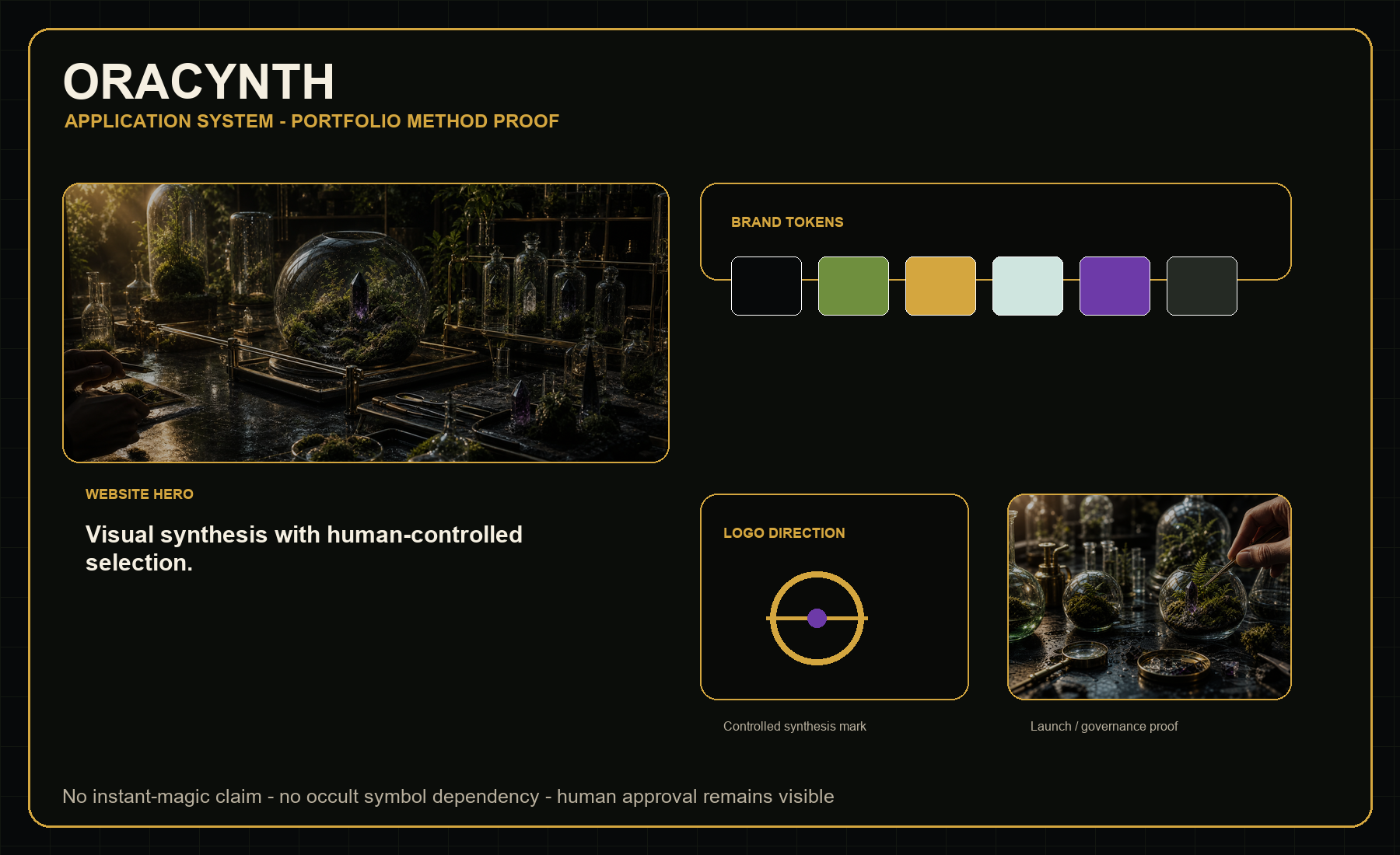 ORACYNTH application board