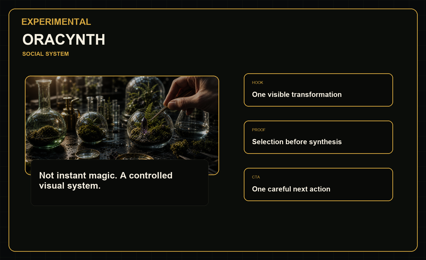ORACYNTH social direction
