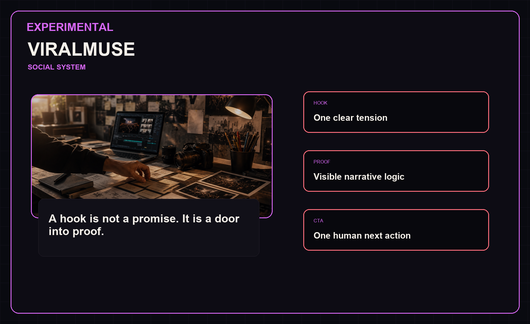 VIRALMUSE social direction