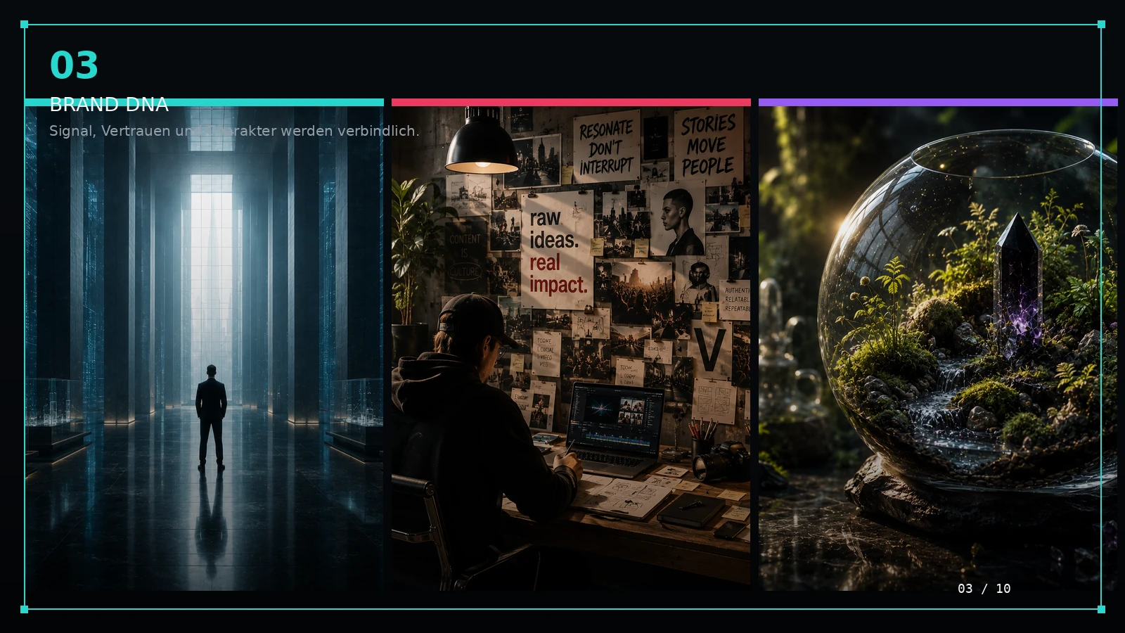 SIGNAL TO SYSTEM scene 3: Brand DNA