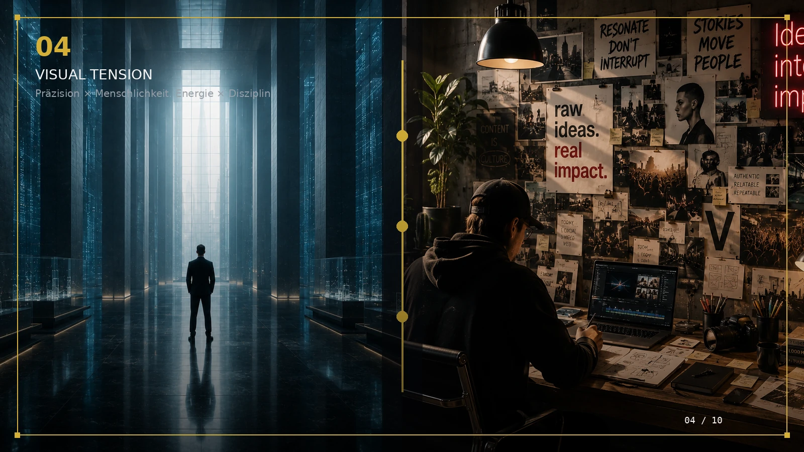 SIGNAL TO SYSTEM scene 4: Visual Tension