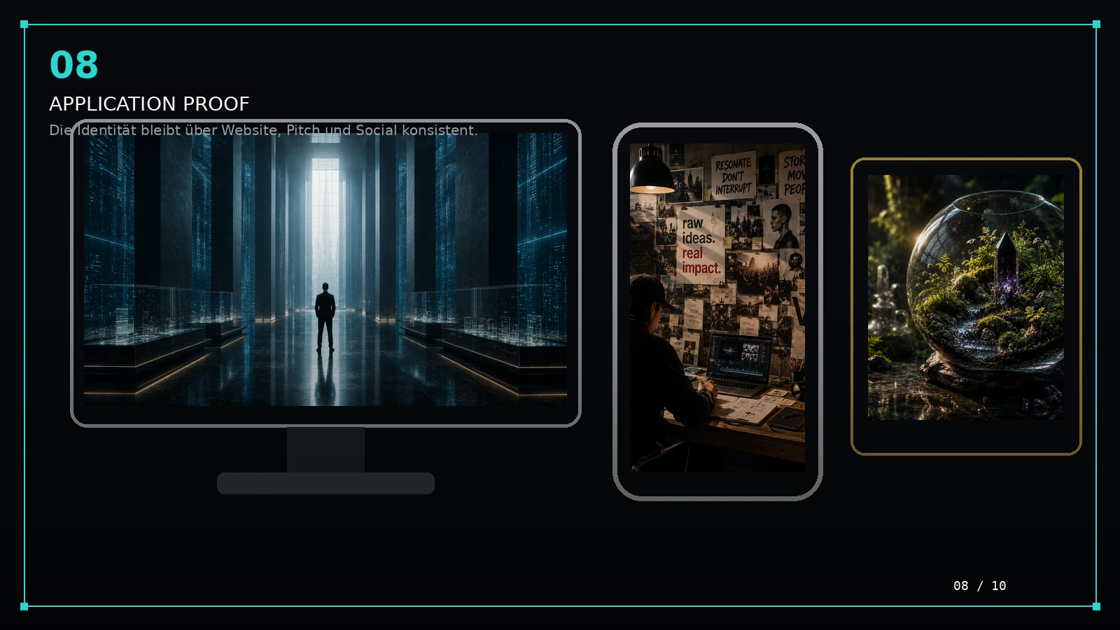 SIGNAL TO SYSTEM scene 8: Application Proof